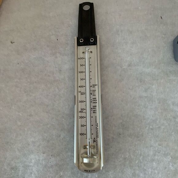 Vintage TCR Oven Thermometer In Original Box *Works* - Picture 2 of 6